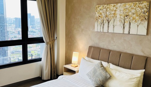 Deluxe Apartment, 2 Bedrooms, City View