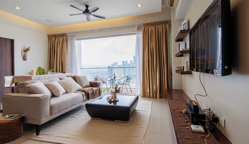 Executive Apartment, 3 Bedrooms, Balcony, City View