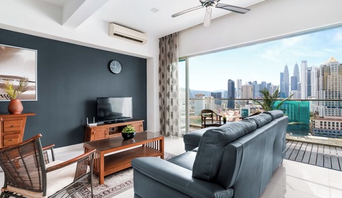 Deluxe Apartment, 3 Bedrooms, Balcony, City View