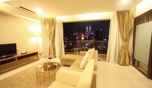 Deluxe Apartment, 2 Bedrooms, Balcony, City View