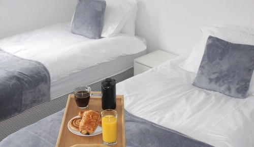 Double or Twin Room, Patio, Courtyard View