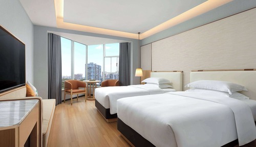 2 Twin Beds, Intelligent Room, City View, Non-Smoking