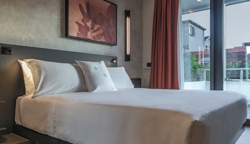 Deluxe Double Room, 1 Queen Bed, Terrace, Tower