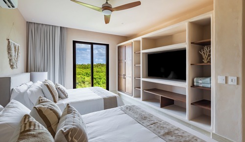 Deluxe Apartment, 4 Bedrooms, Terrace, Beach View