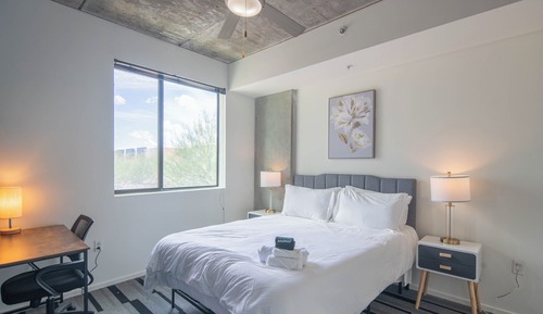 Exclusive Apartment, 1 Queen Bed with Sofa bed, City View
