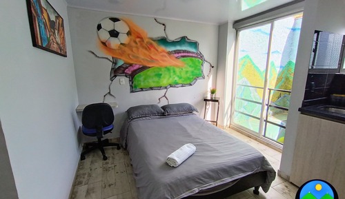 Studio, Mountain View (Private Back semi Balcony)