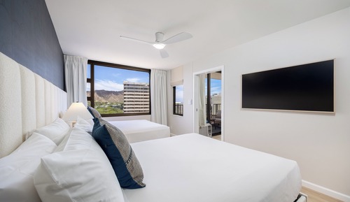 Premium Condo, 2 Queen Beds, Air conditioning, Ocean View (WB 2105 T1)