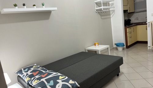 Economy Triple Room, Kitchenette, Courtyard View