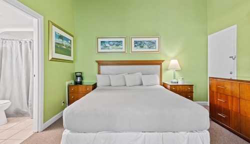 Room, 1 King Bed, Balcony, Garden View (Oceanfront Inn Room #11)