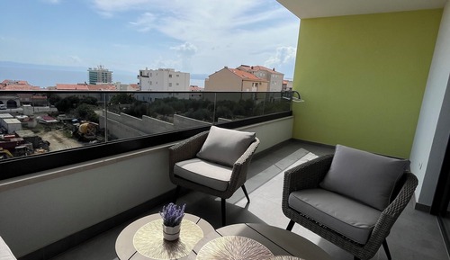 Comfort Apartment, Balcony, Sea View