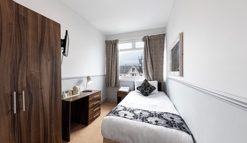 Standard Single Room, Partial Sea View