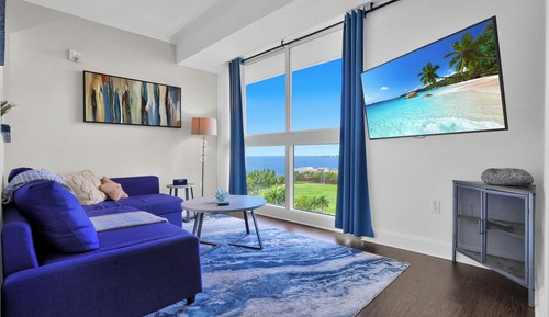 Comfort Condo, 2 Bedrooms, Balcony, Ocean View