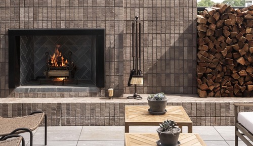 Room, 1 King Bed, Terrace (Fireplace)