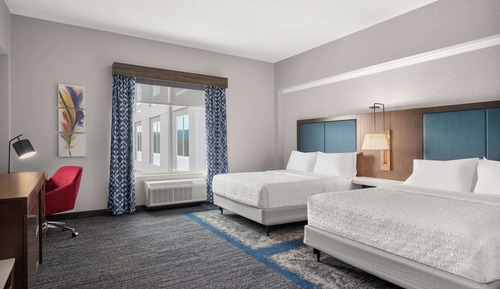 Room, 2 Queen Beds, Refrigerator & Microwave
