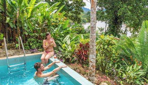 Premium Cabin, Private Pool, River View