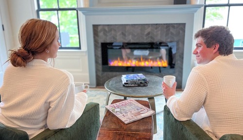 Luxury Cottage, 1 King Bed, Kitchen, Courtyard View