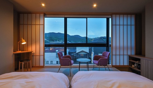 Superior Modern Japanese-Western Style Room with Private Bath twinRoom