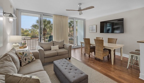 Condo, Multiple Beds, Balcony, Partial Ocean View (Six Palms 2A - Vitamin Sea)