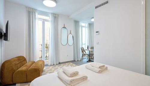 Deluxe Studio, 1 Double Bed, Kitchen