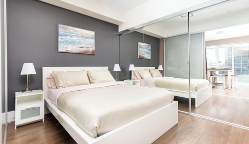 Deluxe Apartment, Kitchen, City View