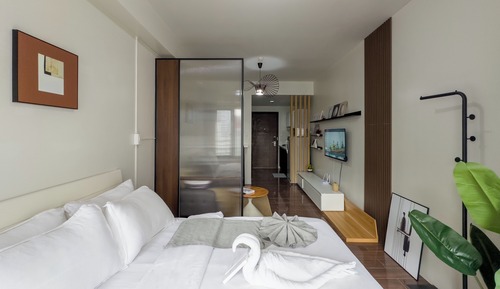 Comfort Condo, 1 Queen Bed with Sofa bed, City View