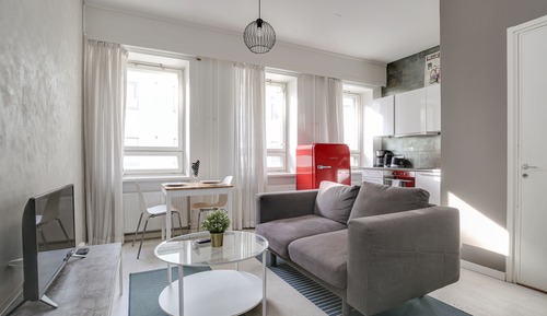 Basic Apartment, City View