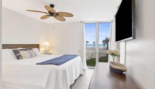 Comfort Condo, 3 Bedrooms, Balcony, Beach View