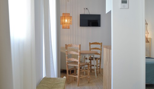 Attic with terrace