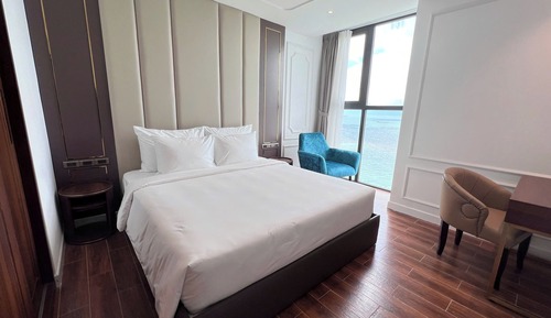 Family Apartment, 2 Bedrooms, Beach View