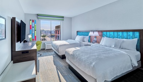 Room, 2 Queen Beds, Refrigerator & Microwave
