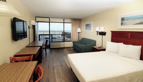 Type 14 - 2 Room Oceanfront Suite on Sundeck w/ 2 Queens & Sleeper Sofa