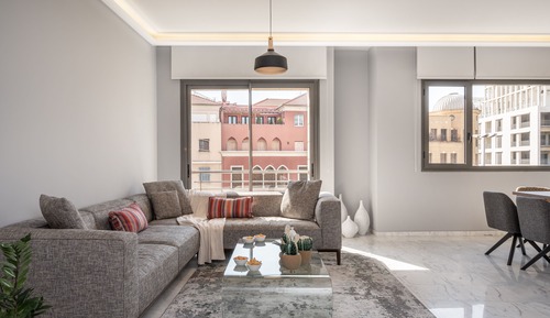 Elite Apartment, 2 Bedrooms, City View