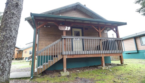Deluxe Cabin, 1 King Bed, Ocean View, Oceanfront
