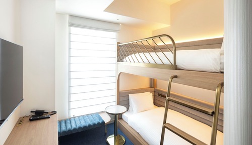 Twin Room with Bunk Bed, Non Smoking (Shower Booth Only)