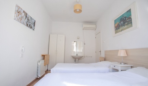 Basic Double or Twin Room, Balcony, City View