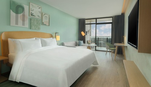 Room, 1 King Bed, Balcony, Sea View (View)