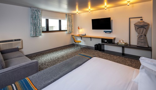 Studio, 1 King Bed with Sofa bed