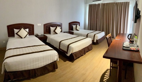 Deluxe Triple Room, Garden View