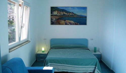 Panoramic Studio, 1 Double Bed, Partial Sea View