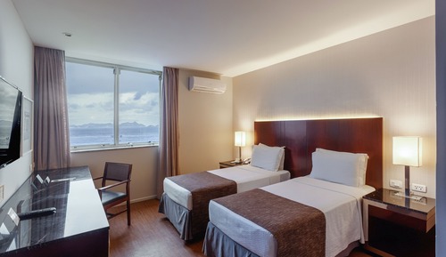 Deluxe Twin Room, 2 Twin Beds, Sea View