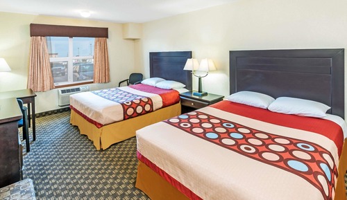 Upgraded, Standard Room, 2 Queen Beds, Refrigerator
