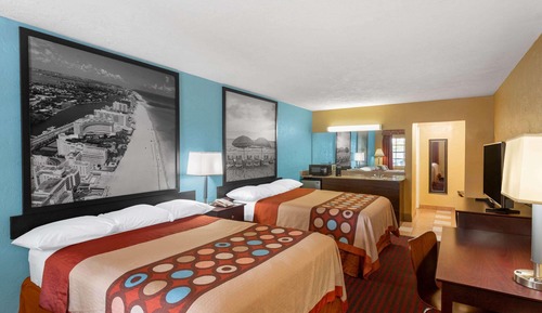 Room, 2 Double Beds, Accessible, Non Smoking (Mobility/Hearing/Roll-In Shower)