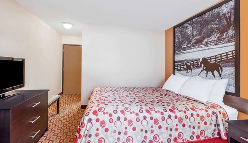 Standard Single Room, 1 Queen Bed, Smoking, Refrigerator & Microwave