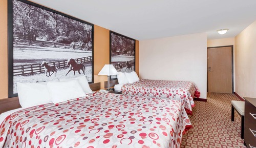Standard Room, 2 Queen Beds, Smoking, Refrigerator & Microwave