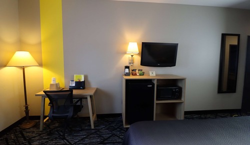 Standard Room, 1 Queen Bed, Refrigerator & Microwave