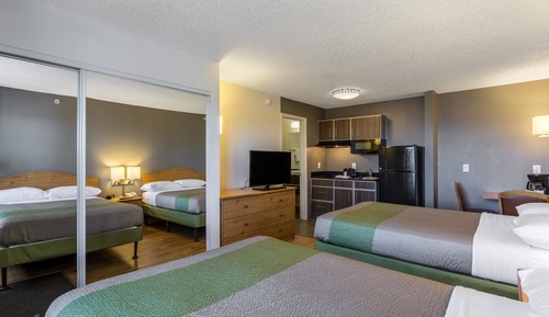 Standard Room, 2 Double Beds, Accessible, Non Smoking