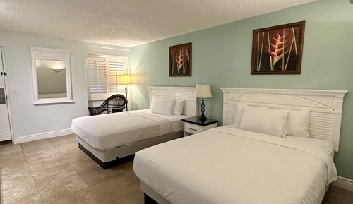 Room, 2 Queen Beds, Refrigerator & Microwave