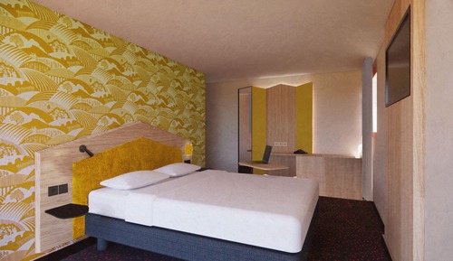 Family Room, 1 Queen Bed with Sofa bed (Comfort. 4 People)