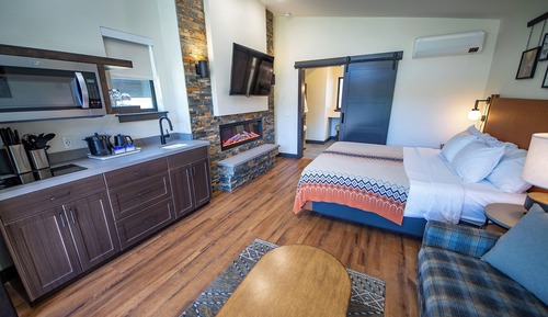Cabin, 1 King Bed with Sofa bed