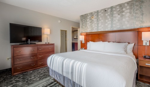 Executive Suite, 1 Bedroom (Mobility/Hearing Access, Roll-in Shwr)